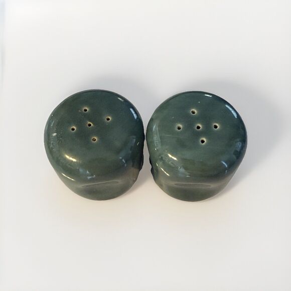 Russel Wright American Modern Steubenville Seafoam Salt & Pepper Shaker - Picture 2 of 5